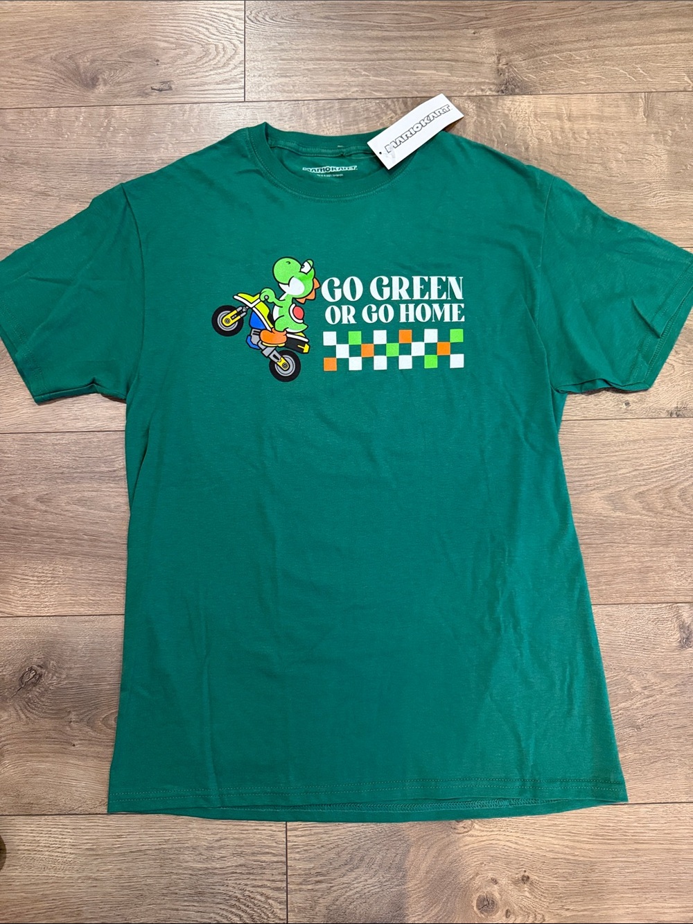 Nintendo Mario Kart Yoshi shirt